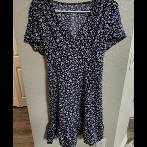 Short Sleeve floral sun dress